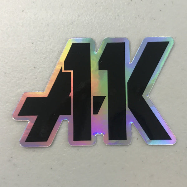 AK11 Hologram Logo Sticker Pack