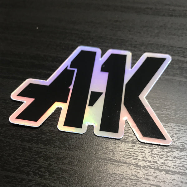 AK11 Hologram Logo Sticker Pack